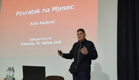 Ante Radonić u Orahovici: Sljedeći će na Mjesecu ponovno biti Amerikanci