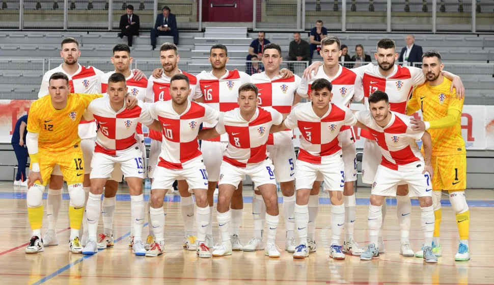 11.04.2025., Varazdin - Kvalifikacijska utakmica Hrvatske i Grcke futsal rreprezentacije za odlazak na Europsko prvenstvo u futsalu. Photo: Vjeran Zganec Rogulja/PIXSELL