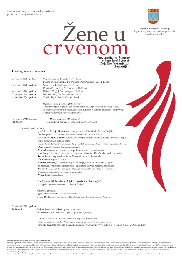 Plakat za Žene u crvenom 2026