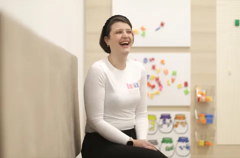 Osijek, 29. 01. 2026., Ulica Hrvatske republike, Kids English Academy, strani jezici, engleski jezik, mala djeca, vrtićka djeca, Dora Ore&scaron;ković VrdoljakSNIMIO BRUNO JOBST