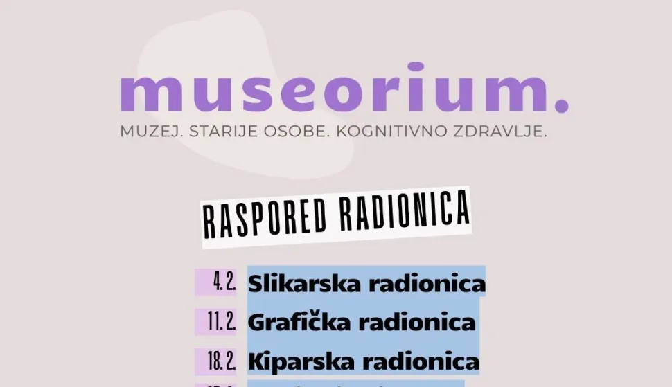 PRIJAVITE S U PROJEKT MUSEORIUM!60+Muzej Slavonije