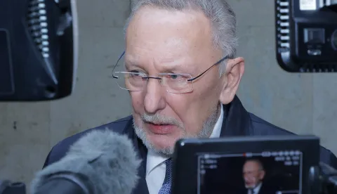 Zagreb.1.12.2025.- Zajednička sjednica Predsjedni&scaron;tva i Nacionalnog odbora HDZ-a.Na slici Davor Božinović.Foto HINA/Tomislav Pavlek/ tp