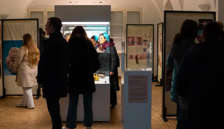 Osijek, 30. 1. 2026., Noć muzeja Arheolo&scaron;ki muzej Osijek; noć muzeja; posjetitelji; kultura