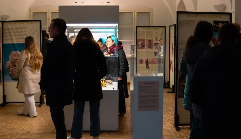 Osijek, 30. 1. 2026., Noć muzeja Arheolo&scaron;ki muzej Osijek; noć muzeja; posjetitelji; kultura