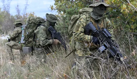 Vojno-obavje&scaron;tajna satnija prvi je put provela selekcijski kamp za popunu izvidničkih vodova manevarskih bojni Gardijske mehanizirane brigade na vojnom poligonu "Josip Markić" kod Knina.