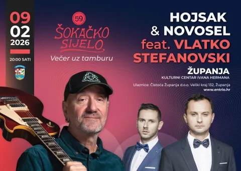 Najava koncerta Županja