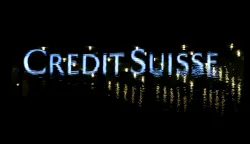 epa10525207 The logo of Swiss bank Credit Suisse is reflected in a puddle in Zurich, Switzerland, 15 March 2023. Battered shares of Credit Suisse lost more than one-quarter of their value on 15 March, hitting a record low after its biggest shareholder, the Saudi National Bank, told outlets that it would not inject more money into the ailing Swiss bank. EPA/MICHAEL BUHOLZER