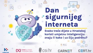 Djeca i mladi u Hrvatskoj sve če&scaron;će koriste alate generativne umjetne inteligencije kao dio svojesvakodnevice, ponajprije za &scaron;kolu, učenje i rje&scaron;avanje zadataka, ali i za razgovore, savjete iistraživanje tema koje ih zanimaju.