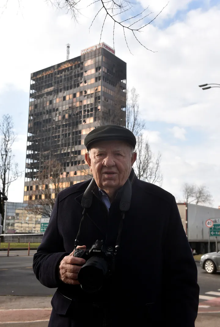 Zagreb, 16.01.2026 (nedeljni broj) - legendarni fotoreporter Radisa Mladenovic, uz tekst S.Pavica.foto Davor Kovacevicnedeljni