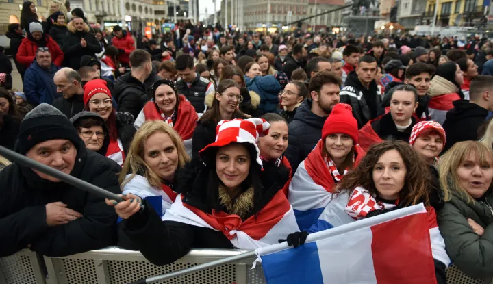 Zagreb, 02.02.2026 (novosti) - doceka na Trgu bana Jelacica za broncane rukometase ipak ce biti, i to u organizaciji Vlade.foto Davor Kovacevicnovosti