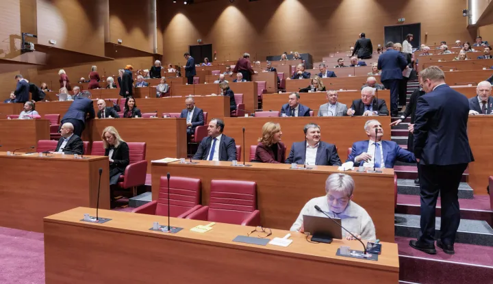 Zagreb, 15.01.2026. - Aktualnim prijepodnevom započela je 9. sjednica Hrvatskog sabora.foto HINA/ Edvard &Scaron;U&Scaron;AK/ es