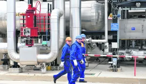  OBILAZAK  INA - POGON URINJ NAKON POTPISIVANJA UGOVORA IZMEĐU INA - BECHTEL/SN. DAMIR &Scaron;KOMRLJ/RIJEKA, 28-02-2014