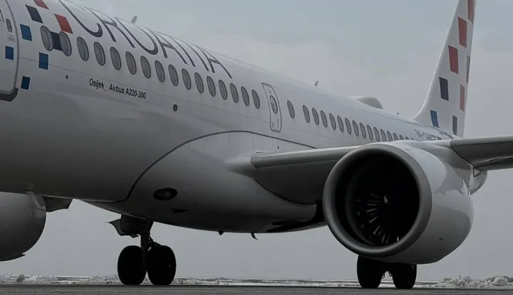Zračna luka OsijekCroatia Airlines