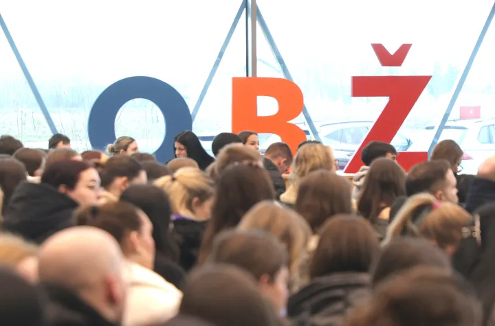 Osijek, 30. 01. 2026., GC, 29. smotra Sveučili&scaron;ta J. J. Strossmayera u Osijeku, 29. smotra, sajam mogućnosti, otvorenje, fakulteti, srednjo&scaron;kolci, studenti, upis na fakultet, OBŽSNIMIO BRUNO JOBST