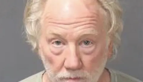 This handout mugshot provided by the Bernalillo County Metropolitan Detention Center shows US actor Timothy Busfield after he turned himself in to authorities in New Mexico on January 13, 2024, to face allegations of child sex abuse. (Photo by Bernalillo County Metropolitan Detention Center/AFP)/RESTRICTED TO EDITORIAL USE - MANDATORY CREDIT "AFP PHOTO/Bernalillo County Metropolitan Detention Center" - HANDOUT - NO MARKETING NO ADVERTISING CAMPAIGNS - DISTRIBUTED AS A SERVICE TO CLIENTS