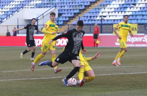 Osijek, 07. 02. 2026., Stadion Gradski vrt, Vukovar 1991 - Istra 1961, SuperSport HNLSNIMIO BRUNO JOBST
