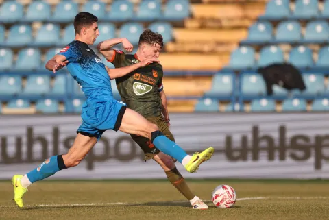 08.02.2026., stadion Varteks, Varazdin - SuperSport HNL, 21. kolo, NK Varazdin - NK Osijek. Vladan Bubanja Photo: Slavko Midzor/PIXSELL