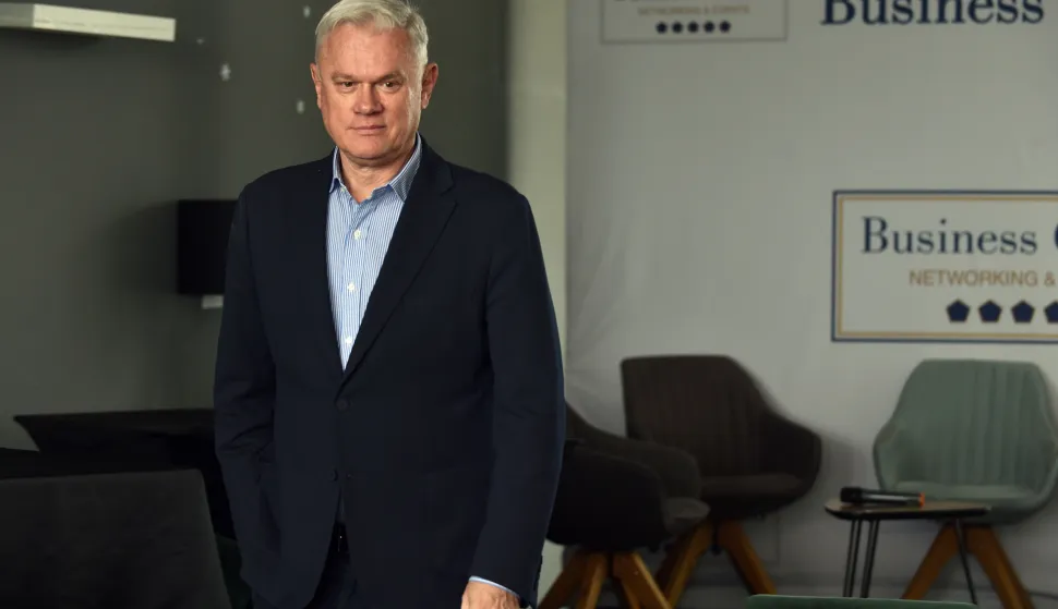 Zagreb, 27.05.2025 (novosti) - okrugli stol o razvoju upravljacke sposobnosti, na slici Darko Tipuric.foto Davor Kovacevicnovosti