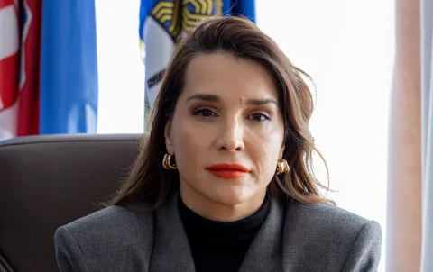 Zagreb, 9.2.2026 - Policijska uprava zagrebačka održala je tematsku konferenciju za medije uoči dana sigurnijeg interneta. Na slici Marijana Batinić.Foto Hina/ Dario GRZELJ/ dag