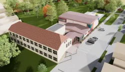 Dvorana u &Scaron;titaru, vitzualizacijafoto: VSŽ