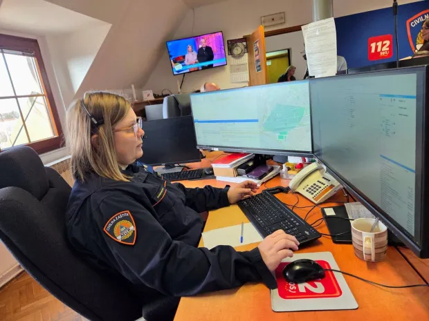 Dan broja 112, Županijski centar 112 u Vukovaru godi&scaron;nje zaprimа gotovo 60.000 poziva, Ivan Bosančić