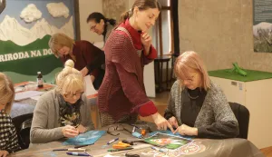 Osijek, 11. 02. 2026., Muzej Slavonije, radionica, projekt, Museorum za građane 60+, radionica - linoleumSNIMIO BRUNO JOBST