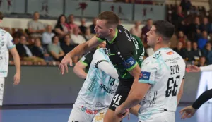 TIN LUČIN EHF Euro liga22.10 2025.Gromovima bod u &Scaron;panjolskojEHF Europska liga, 2. koloAbanca Ademar Leon - RK NEXE 28:28 (12:13)foto: RK NEXE