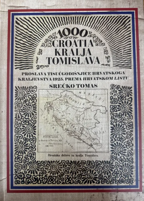 U Klubu knjižare Nova predstavljena je knjiga "Croatia kralja Tomislava - Proslava tisućgodi&scaron;njice Hrvatskog Kraljevstva 1925. prema Hrvatskom listu" autora Srećka Tomasa