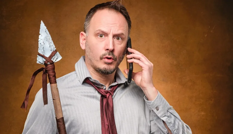 Peđa Gvozdić u Dječjem kazali&scaron;tu Branka Mihaljevića, Pračovjek