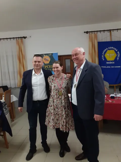 NA&Scaron;ICE - SKUP&Scaron;TINA UDRUGE PČELARA PČELAMedalje za najbolje pčelare, snimljeno u veljači 2026.