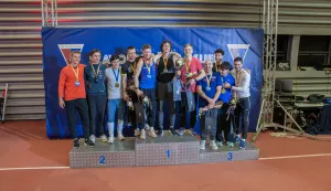 Svi sudionici natjecanja elitne skupine skakača s motkom u Gradskom vrtu