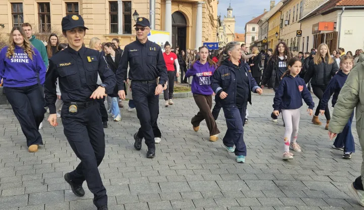 Milijarda ustaje, kampanja u organizaciji PU osječko-baranjske. 13.2.2026.