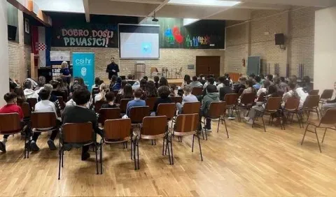 #sigurniONLINE, PU OBŽ, O&Scaron; Mladost, preventivna akcija, sigurnije kori&scaron;tenje interneta, veljača 2026.