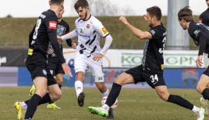 Velika Gorica, 15.2.2026 - Utakmica 22. kola HNL-a Gorica - Vukovar. Na slici Iker Pozo.Foto Hina/ Dario GRZELJ/ dag