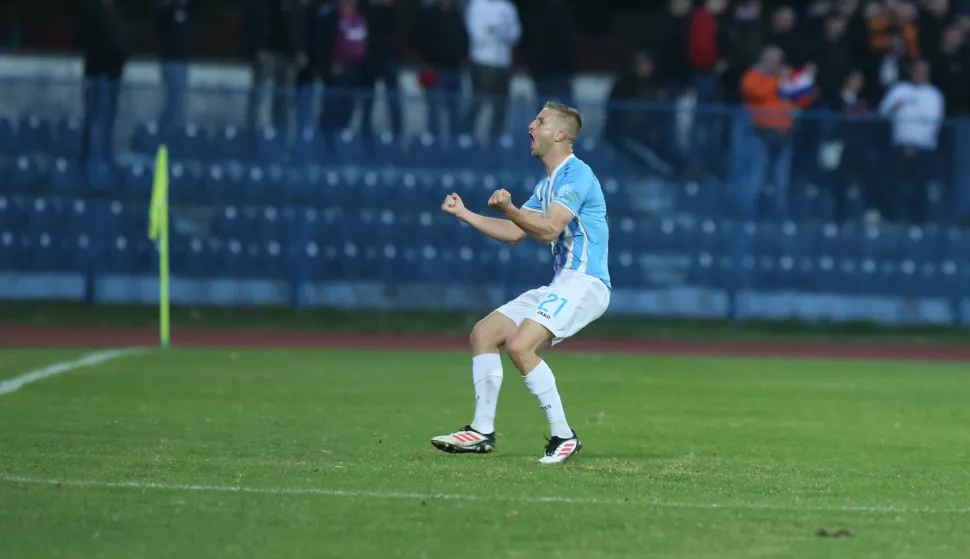 29.10.2025., stadion Cibalia, Vinkovci - SuperSport Hrvatski nogometni kup, osmina finala, HNK Cibalia - HNK Hajduk. Marko Pervan. Photo: David Jerkovic/PIXSELL