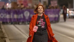 Mirna &Scaron;mit, aktivisticaČlanica inicijative Žena s glasomNoćni mar&scaron;Ustupljena fotografija/autor Mario Miloloža