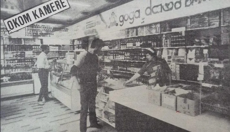 Otvoren dragstor u Osijeku 1987.Bombonijera IPK, korzoGlas Slavonije