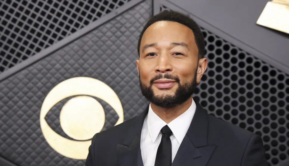 John Legend poses at the red carpet during the 68th Annual Grammy Awards in Los Angeles, California, U.S., February 1, 2026. REUTERS/Mario Anzuoni Photo: MARIO ANZUONI/REUTERS