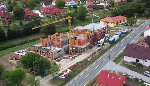 VOĆIN, Izgradnja Centra za starije osobe, 10.09.2024., snimio Željko Felbar