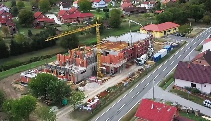VOĆIN, Izgradnja Centra za starije osobe, 10.09.2024., snimio Željko Felbar