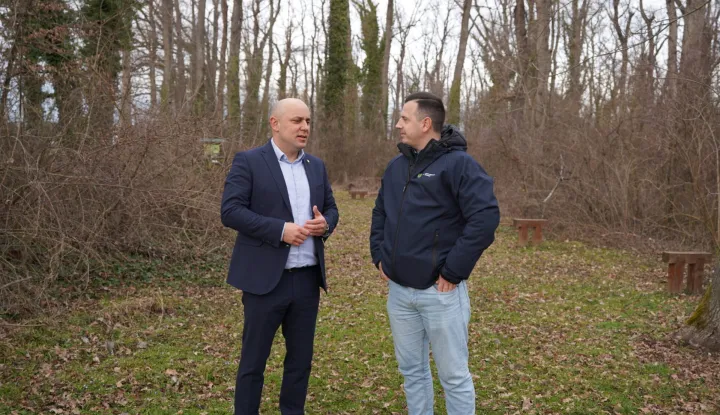 Ivan Bosančić župan i Josip Kordić, prvi rendžer 