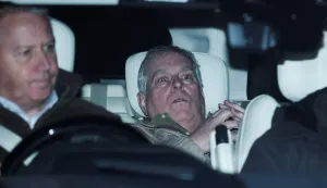 Andrew Mountbatten Windsor, younger brother of Britain's King Charles, formerly known as Prince Andrew, leaves Aylsham Police Station on a vehicle, on the day he was arrested on suspicion of misconduct in public office, after the U.S. Justice Department released more records tied to the late financier and convicted sex offender Jeffrey Epstein, in Aylsham, Britain, February 19, 2026. REUTERS/Phil Noble Photo: Phil Noble/REUTERS