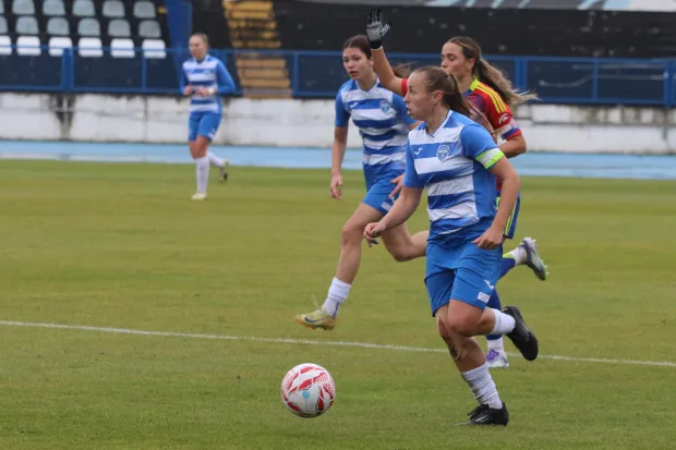 Osijek, 07. 12. 2925, Stadion Gradski vrt. Nogomet, Osijek - Hajduk (Split), Magenta liga za nogometa&scaron;ice.snimio GOJKO MITIĆ