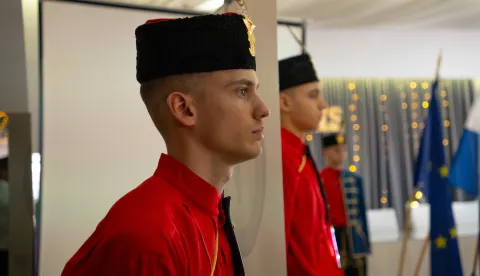 Osijek, 10. 10. 2025., 30. obljetnica Hrvatskog sokola hrvatski sokol; obljetnica