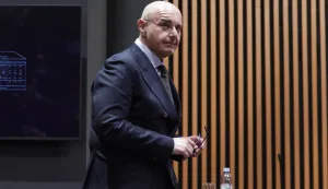 Zagreb, 20.02.2026 - Nastavak 9. sjednice Hrvatskog. Sabor je potvrdio za Alena Ružića za novog ministra rada, mirovinskog sustava, obitelji i socijalne politike. Na fotogrtafiji Alen Ružić.foto HINA/ Admir BULJUBA&Scaron;IĆ/ abu