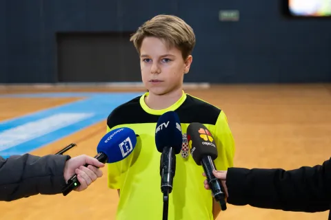 Osijek, 20. 2. 2026., &Scaron;tarkomanija humanitarni turnir, Gradski vrtsudionik; humanitarni turnir; &scaron;tarkomanija; turnir; nogomet; Ivan &Scaron;tark; sport; djeca