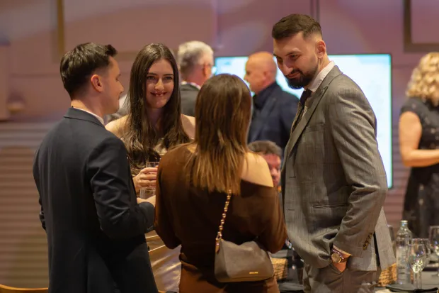 Osijek, 20. 2. 2026., Liječnički bal, Hangar Čepinlijecnicki bal; lijecnici; medicina; bal; sudionici