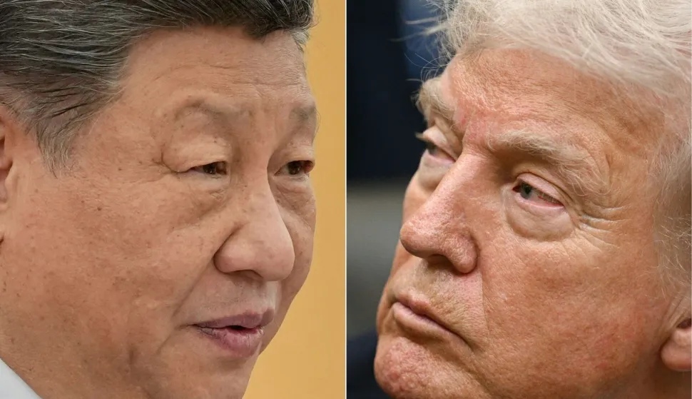 (COMBO) This combination of pictures created on February 04, 2026 shows L/R China's President Xi Jinping in Beijing on January 29, 2026 and US President Donald Trump in Washington, DC, on January 29, 2026. China's leader Xi Jinping held a phone call with US President Donald Trump on February 4, 2026, Beijing's state media said without immediately providing further details. The call came just after Xi spoke to Russian leader Vladimir Putin in a video call, where the two countries hailed their "stabilising" ties in the face of a turbulent world. (Photo by Vincent Thian and Brendan SMIALOWSKI/various sources/AFP)