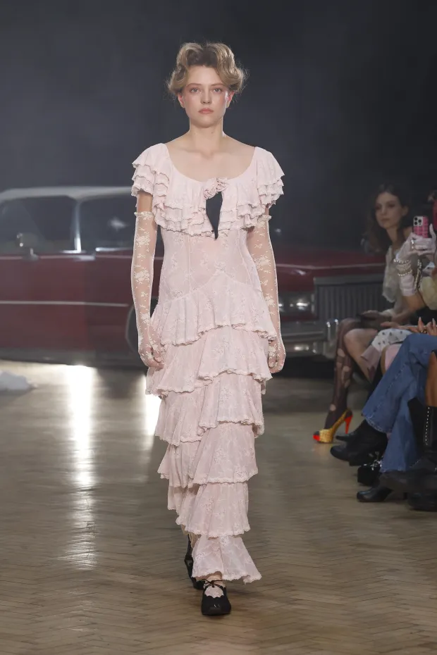 YUHAN WANG Spring-Summer 2026 runway during London Fashion Week on September 2025 - London, UK, 20/09/2025