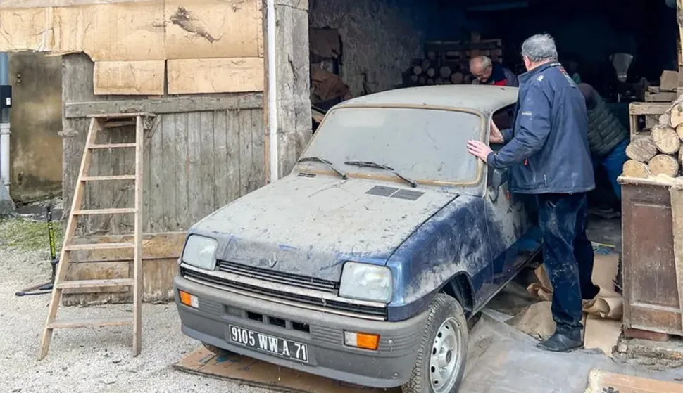 Renault 5 zaboravljen &scaron;upi